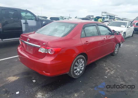 2012 Toyota Corolla Le z USA, uszkodzony, nr VIN 2T1BU4EE4CC780362